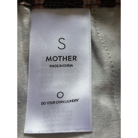 Mother The Lounger Ankle Track Pants size S Wildcat print - Picture 10 of 14